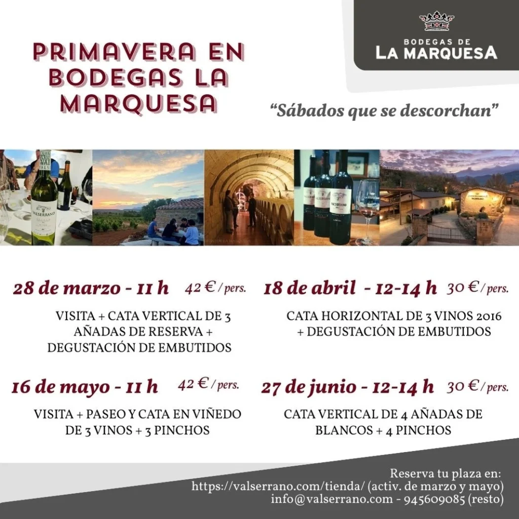 Primavera en Bodegas de la Marquesa